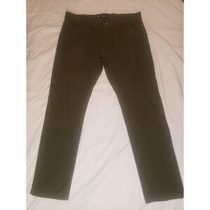 Akademiks Army Green Men's Jeans 36x32 Zipper Pockets